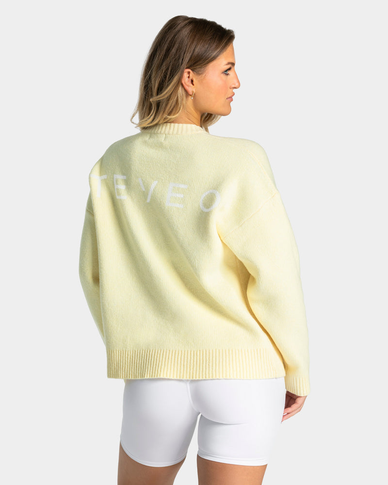 Knit Sweater "Butter Yellow"