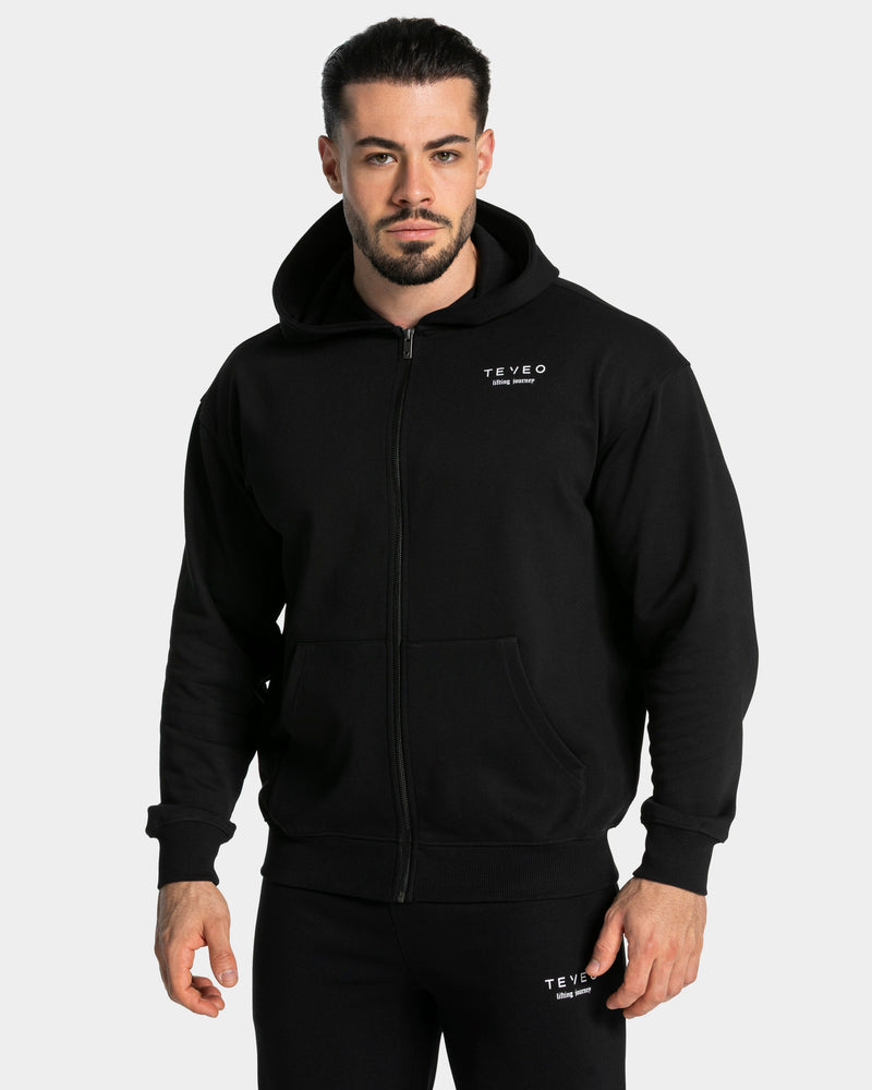 Lifting Journey Zip Hoodie "Schwarz"