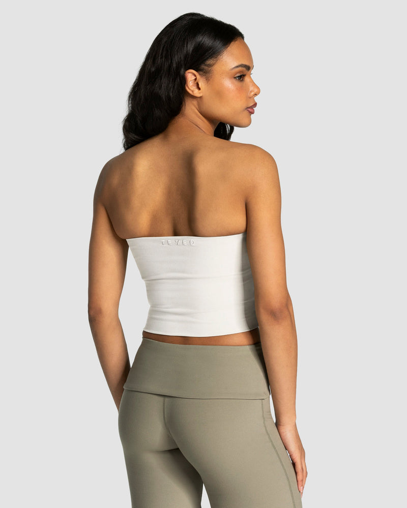 Mellow Bandeau Top Mid "Off White"