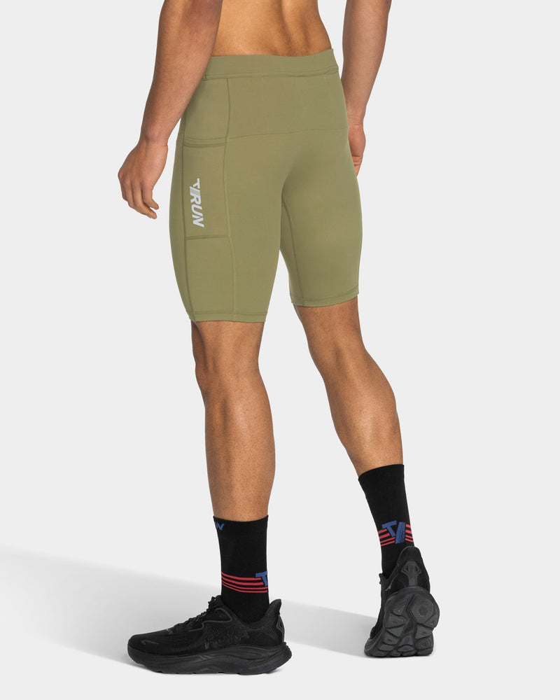 RUN Half Tight 9 Inch "Olive"