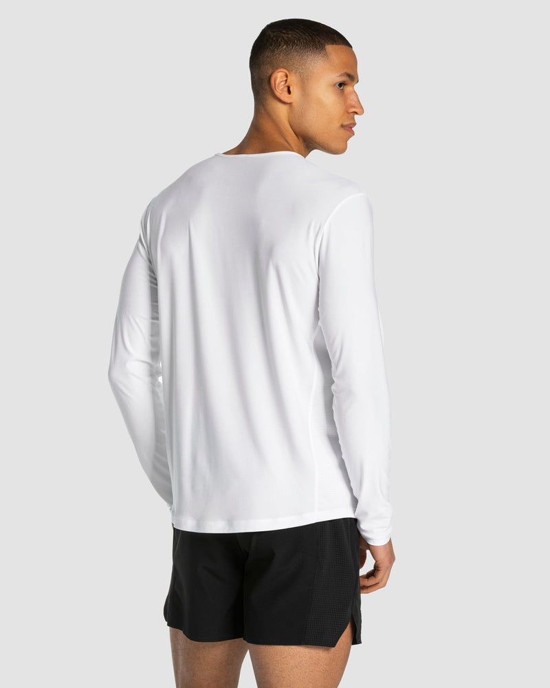RUN Longsleeve "Weiß"