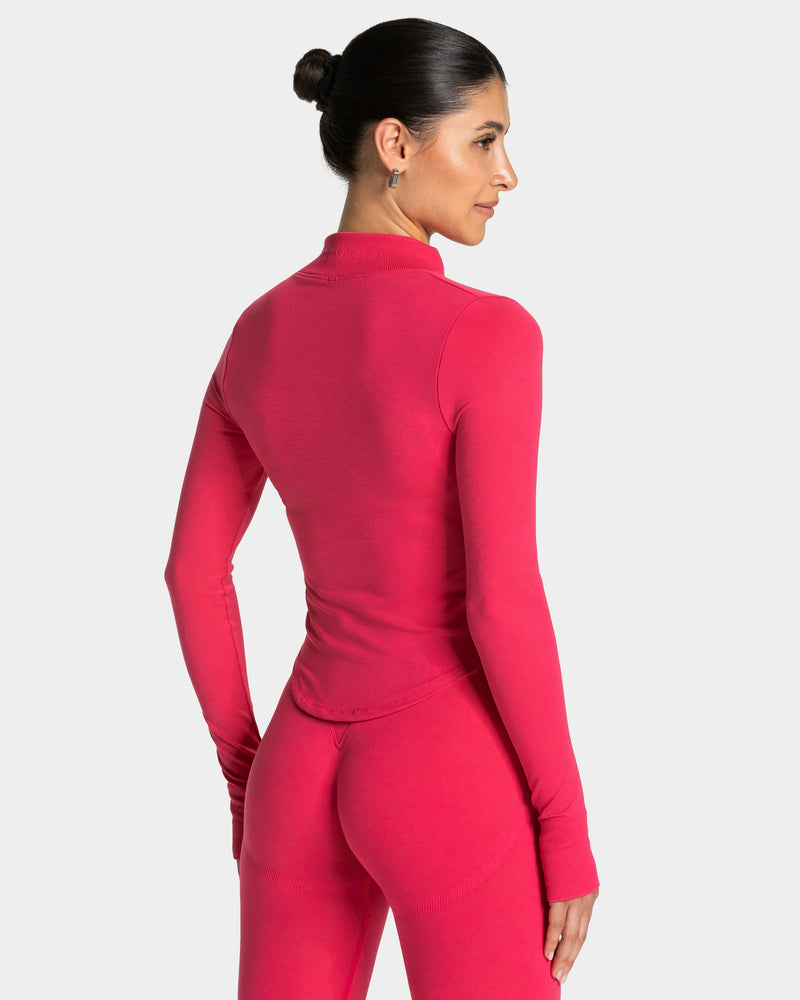 Femme Shaping Zip Jacke "Berry"