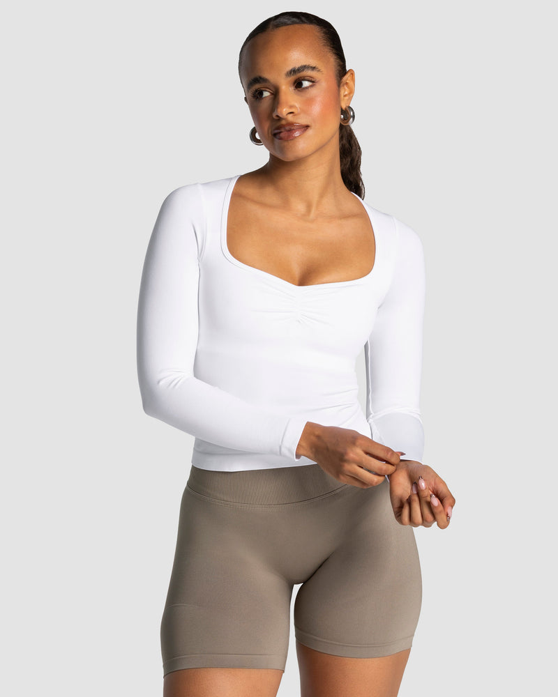 Charming Pro Longsleeve "Weiß"