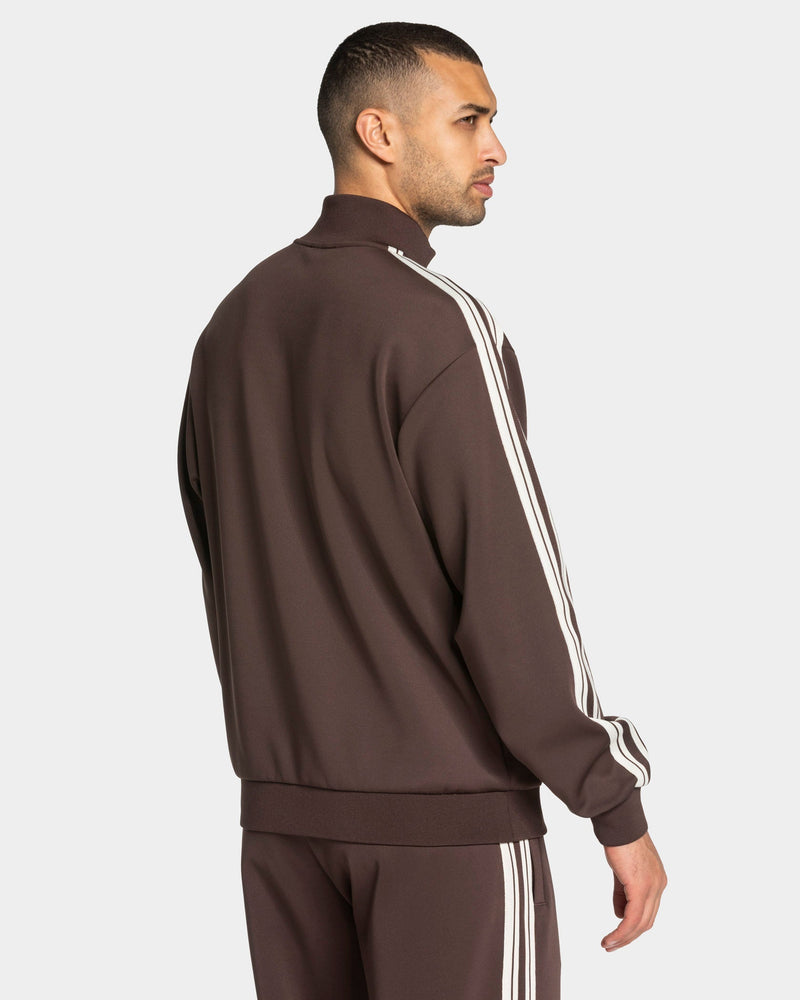 Club Zip Jacke "Espresso"