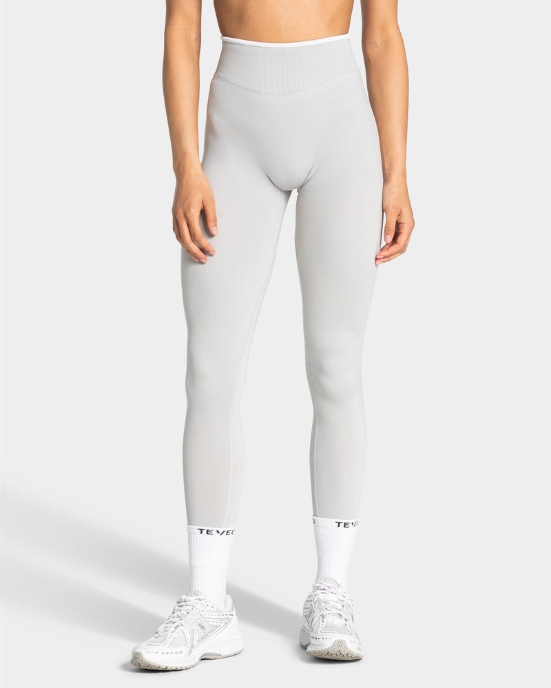 Contrastline Sculpt Scrunch Leggings "Moon"