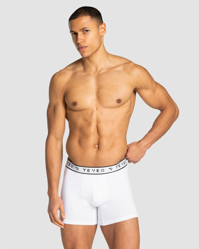 Core Boxershorts (3er-Pack) "Weiß"