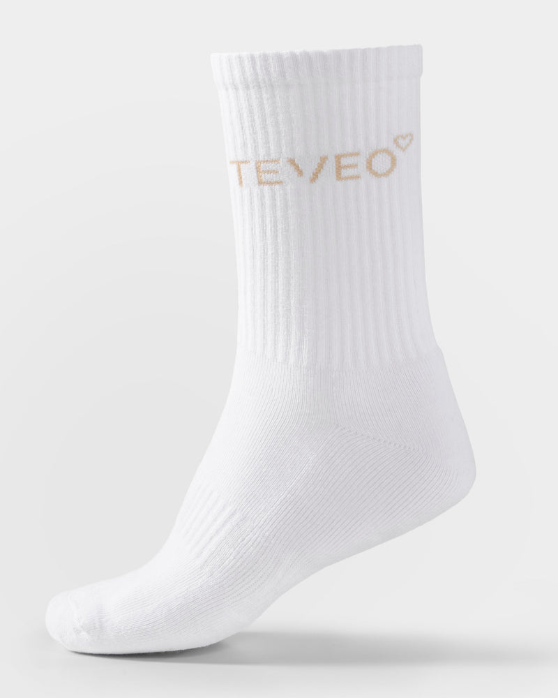 Contrastline Socken (2er Pack) "Off White - Cream"