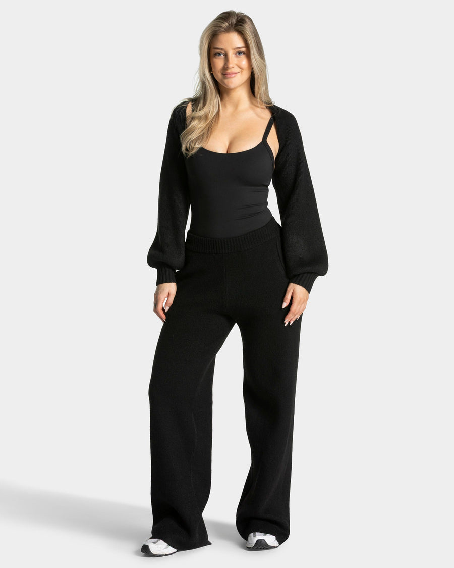 Knit Bolero "Schwarz"