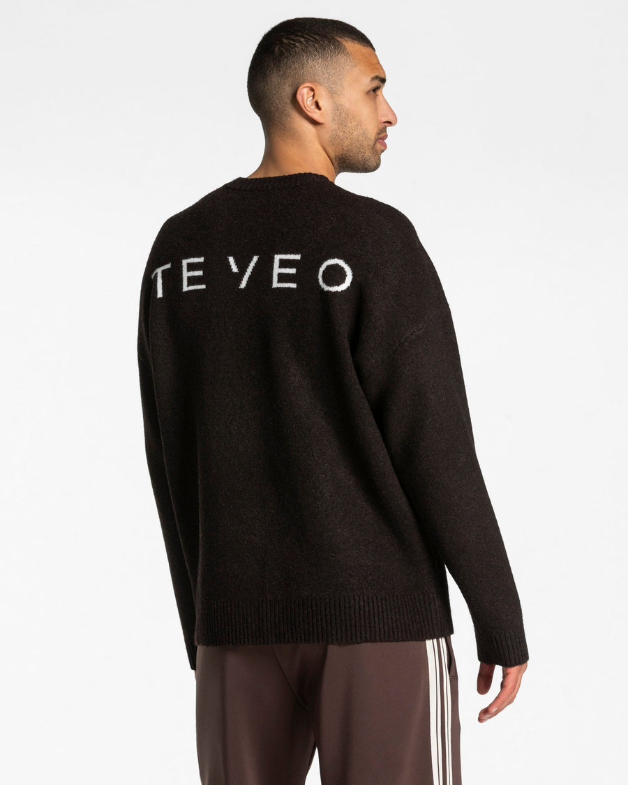 Knit Sweater "Dark Chocolate"