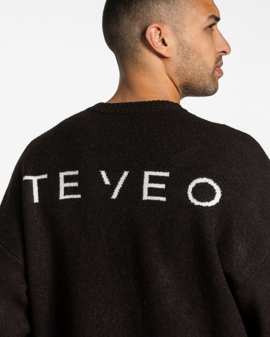 Knit Sweater "Dark Chocolate"