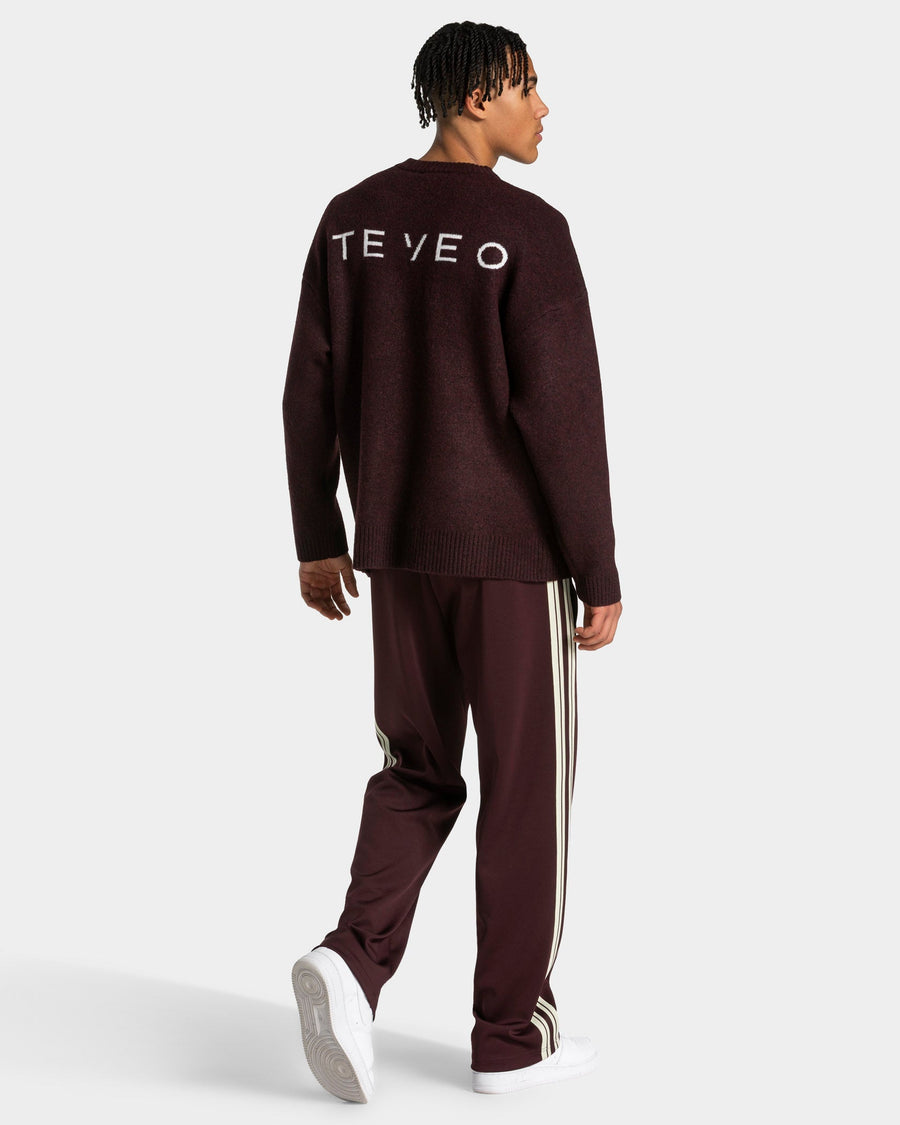 Knit Sweater "Merlot"