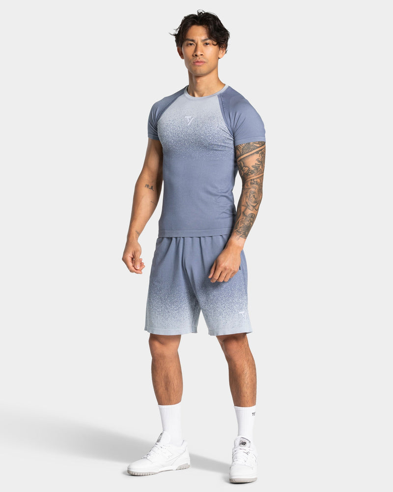 Lift Seamless T-Shirt "Stahlblau"
