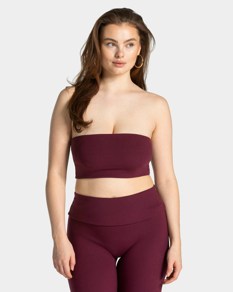 Mellow Bandeau Bh "Pflaume"