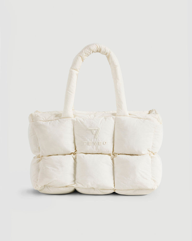 Mellow Puffer Bag "Off White"