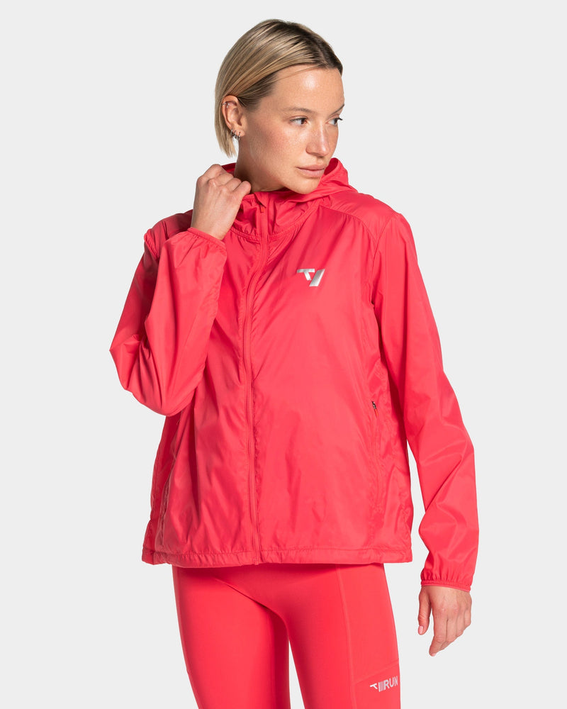 RUN Lightweight Zip Jacke "Melon"