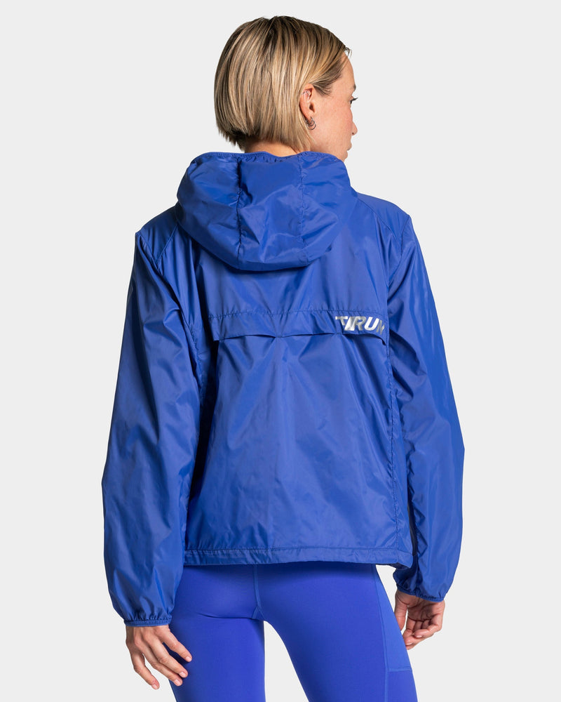 RUN Lightweight Zip Jacke "Royalblau"