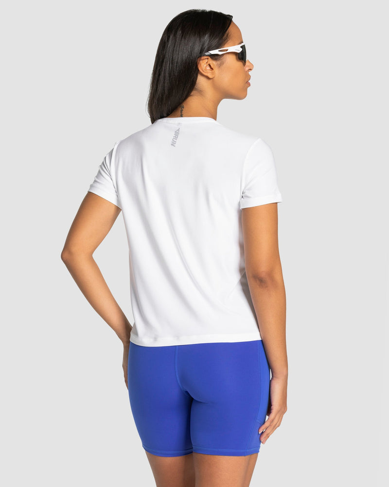 RUN T-Shirt "Weiß"