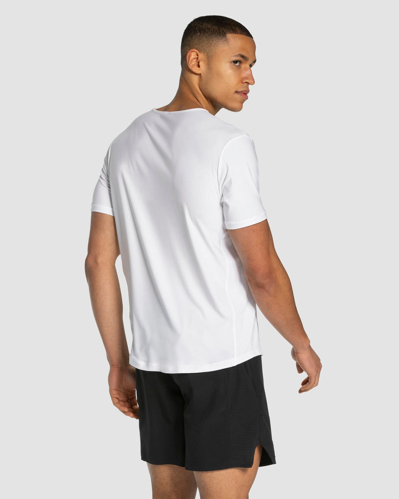 RUN T-Shirt "Weiß"