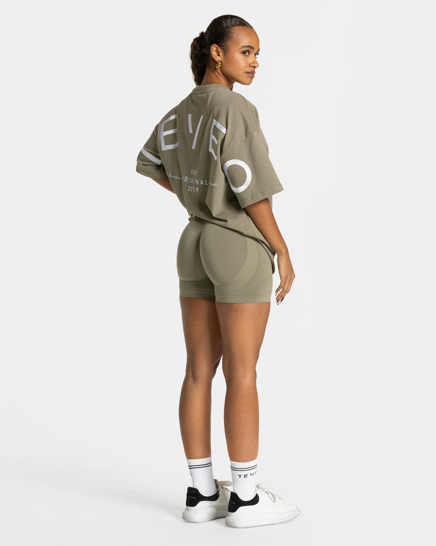Signature Oversized T-Shirt "Khaki"