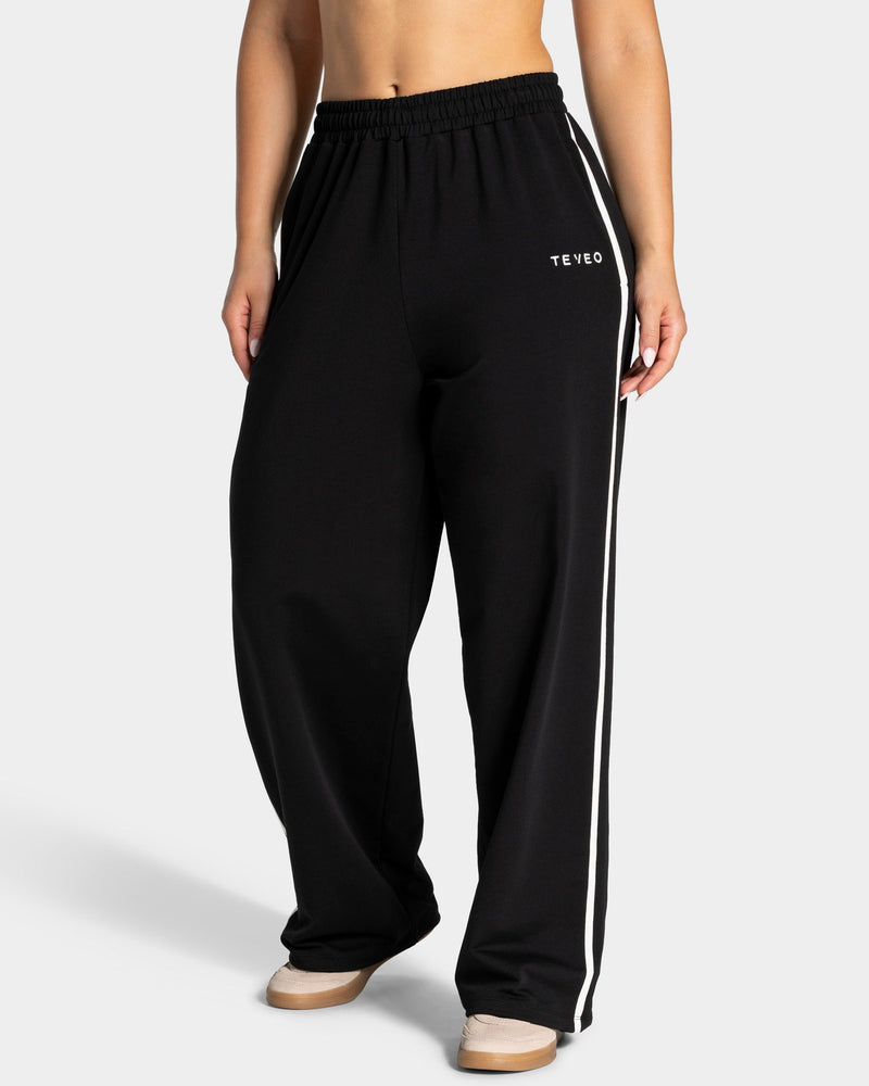 Soft Wide Leg Jogger Tall "Schwarz"