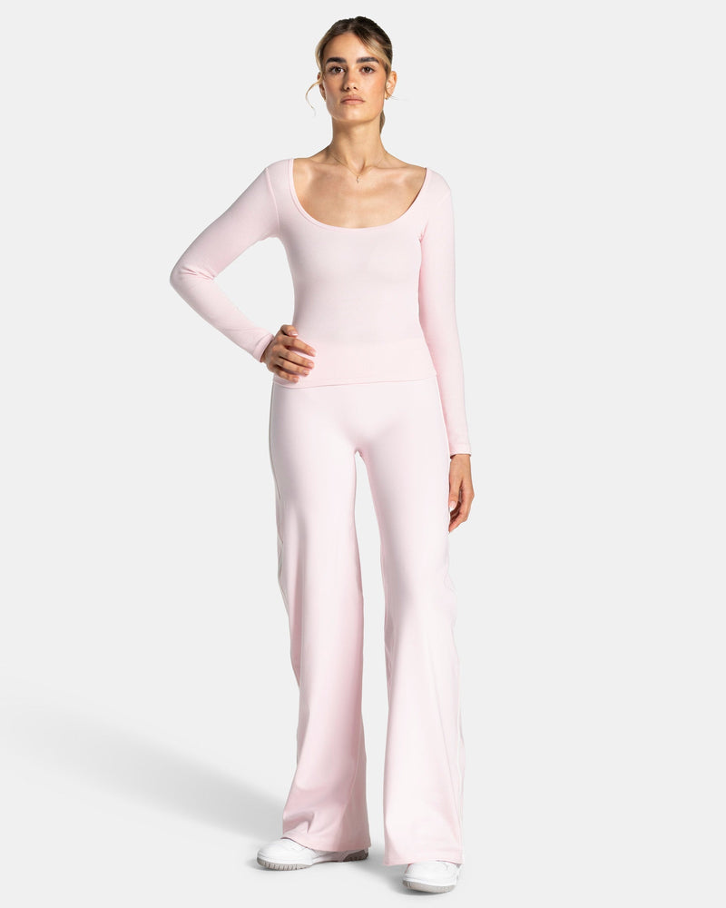 Soft Straight Leg Pants Regular "Blossom"