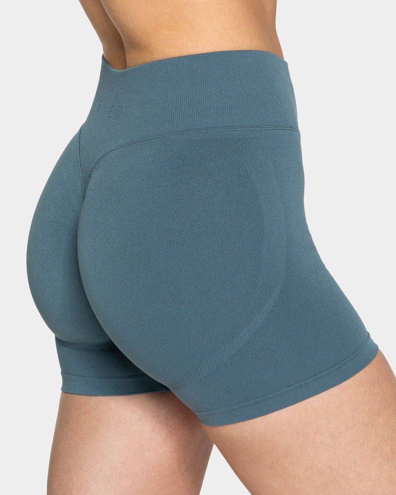 Femme Sculpt Scrunch Shorts "Teal"