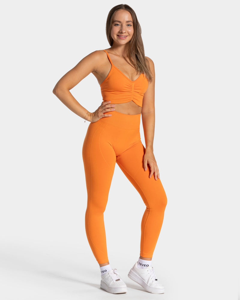 Focus Scrunch Leggings "Orange"