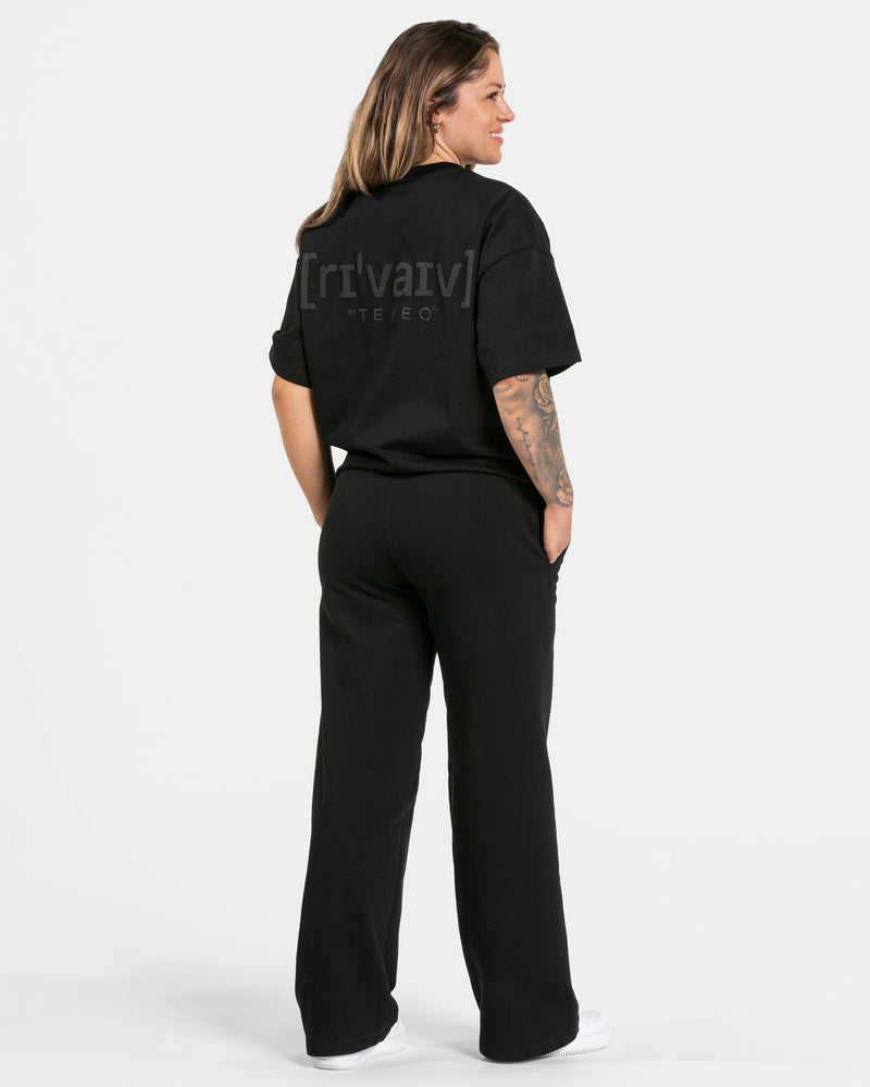 RI’VAIV Oversized T-Shirt "Schwarz"