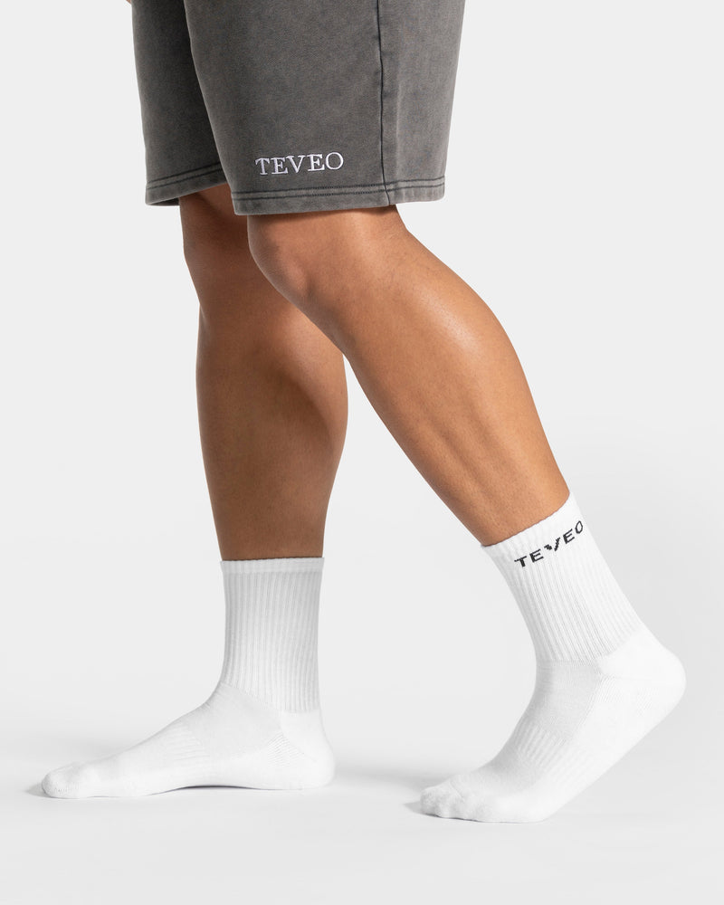 Tennis Socken (2er-Pack) "Weiß"