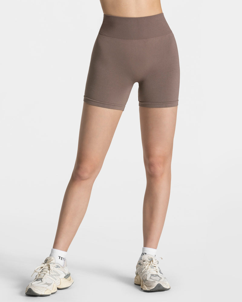Timeless Pro Covert Scrunch Shorts "Mokka"