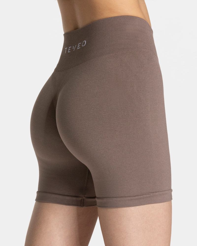Timeless Pro Covert Scrunch Shorts  "Mokka"