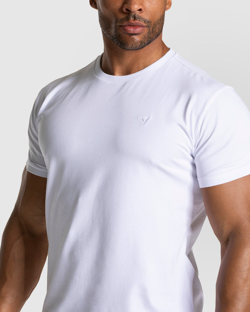 Timeless Pro Fitted T-Shirt "Weiß"