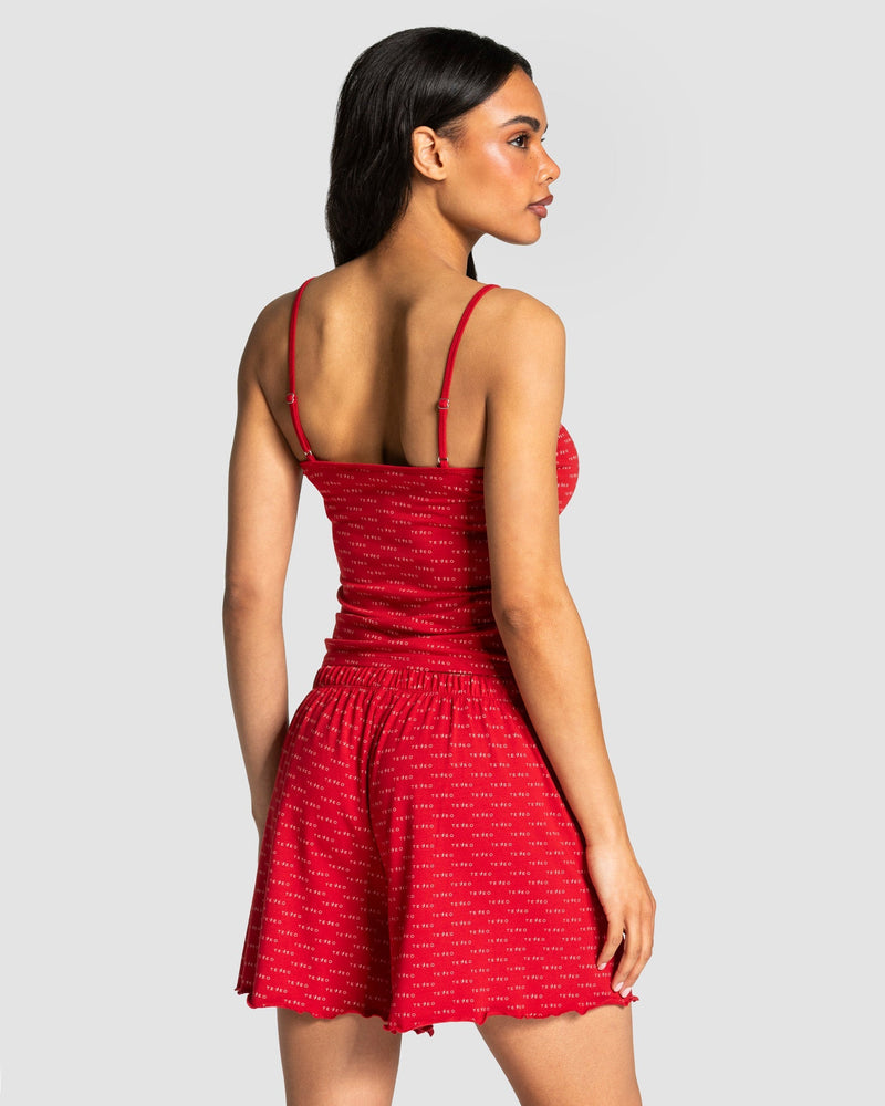 Valentine Cami Top "Chili - Chili"