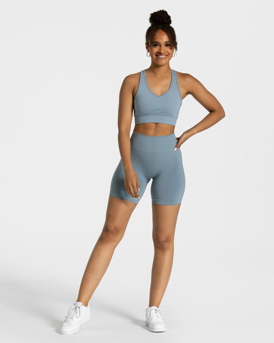 Classy Shorts "Stahlblau"