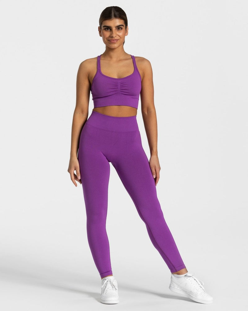Timeless Scrunch Leggings "Violett"